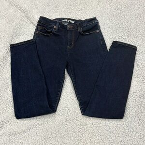 Lands End Women’s Mid Rise Curvy Skinny Jeans Size 6